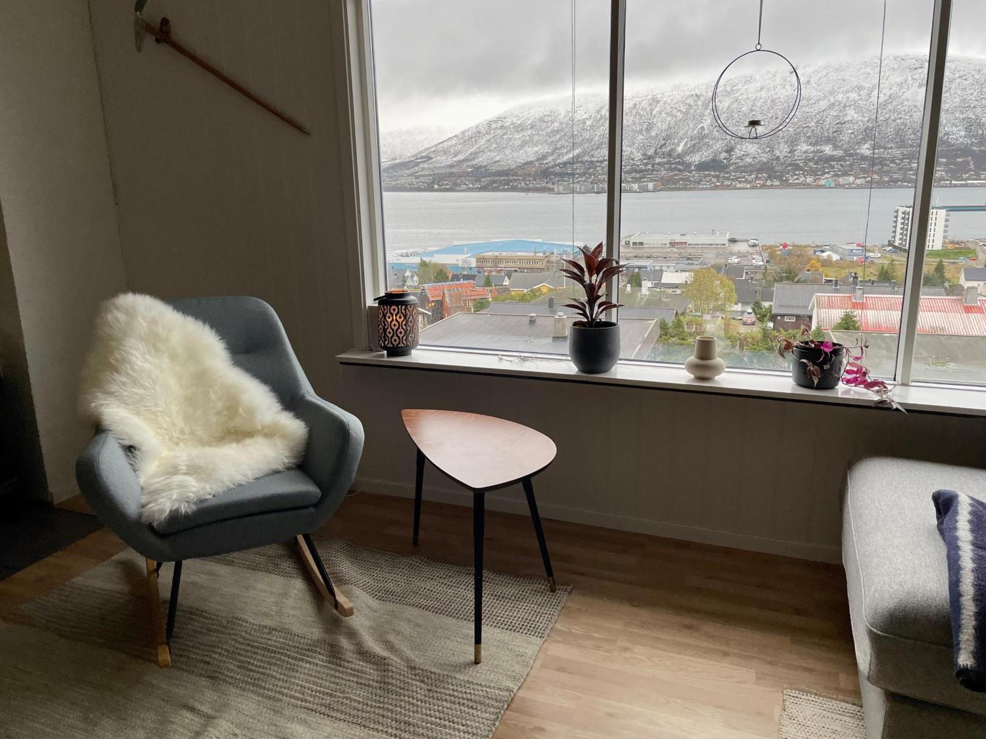特罗姆瑟Penthouse With Panorama View And Great Location!公寓 外观 照片